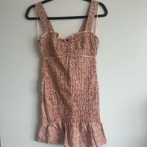 Zara floral Mini Dress